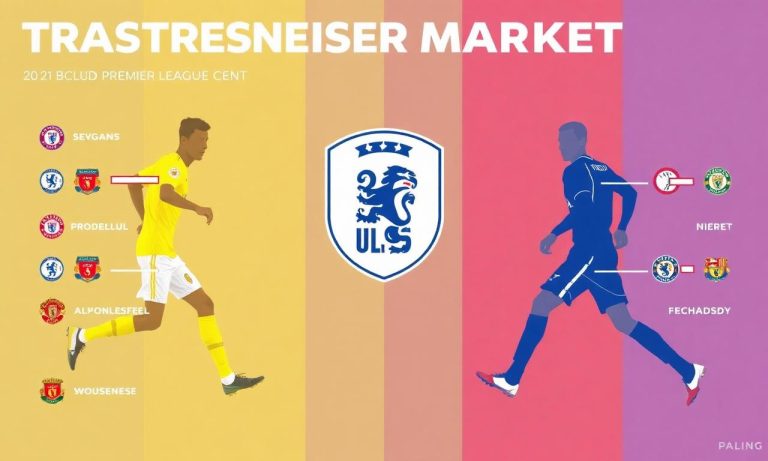 英超球隊的轉會市場狀況