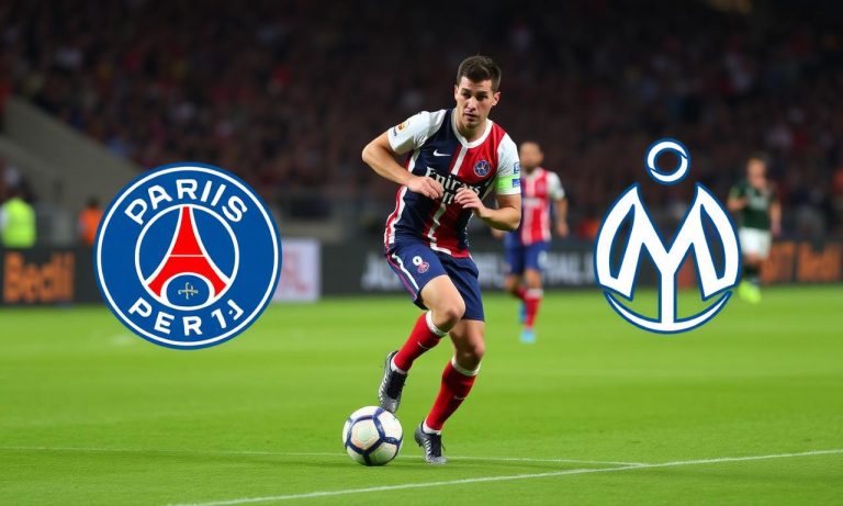 巴黎聖日耳曼對馬賽的法甲大戰即將展開